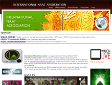 Tablet Screenshot of internationalnaatassociation.com